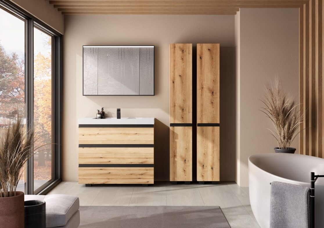 Шкаф за баня Harmony OUHF стоящ - AVE Ceramica