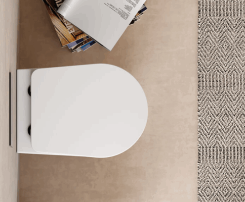 Окачена тоалетна чиния GSG HIT! – бял мат, с функция SmartClean - GSG Ceramic Design -  AVE Ceramica