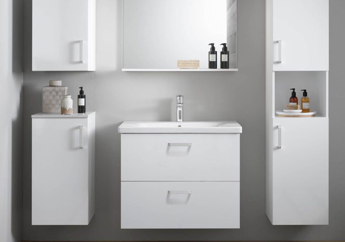 Шкаф за баня Evelin OUE II/2 – 55, 65, 80 - AVE Ceramica