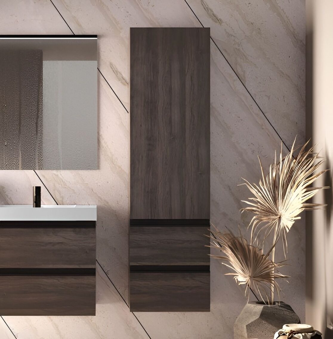 Шкаф колона Harmony окачена - AVE Ceramica