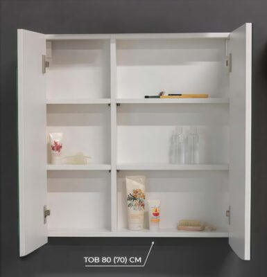 Горен шкаф за баня Bella – 60, 70, 80 - Горни шкафове за баня -  AVE Ceramica