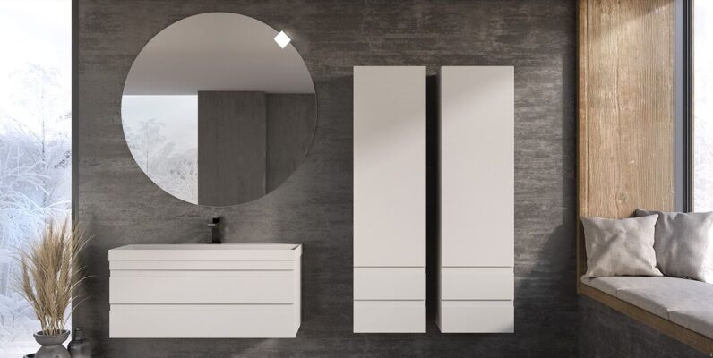 Шкаф за баня Naomi OUN 90 - Shop -  AVE Ceramica