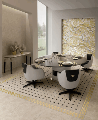 Versace Ceramics - Серия Meteorite - AVE Ceramica