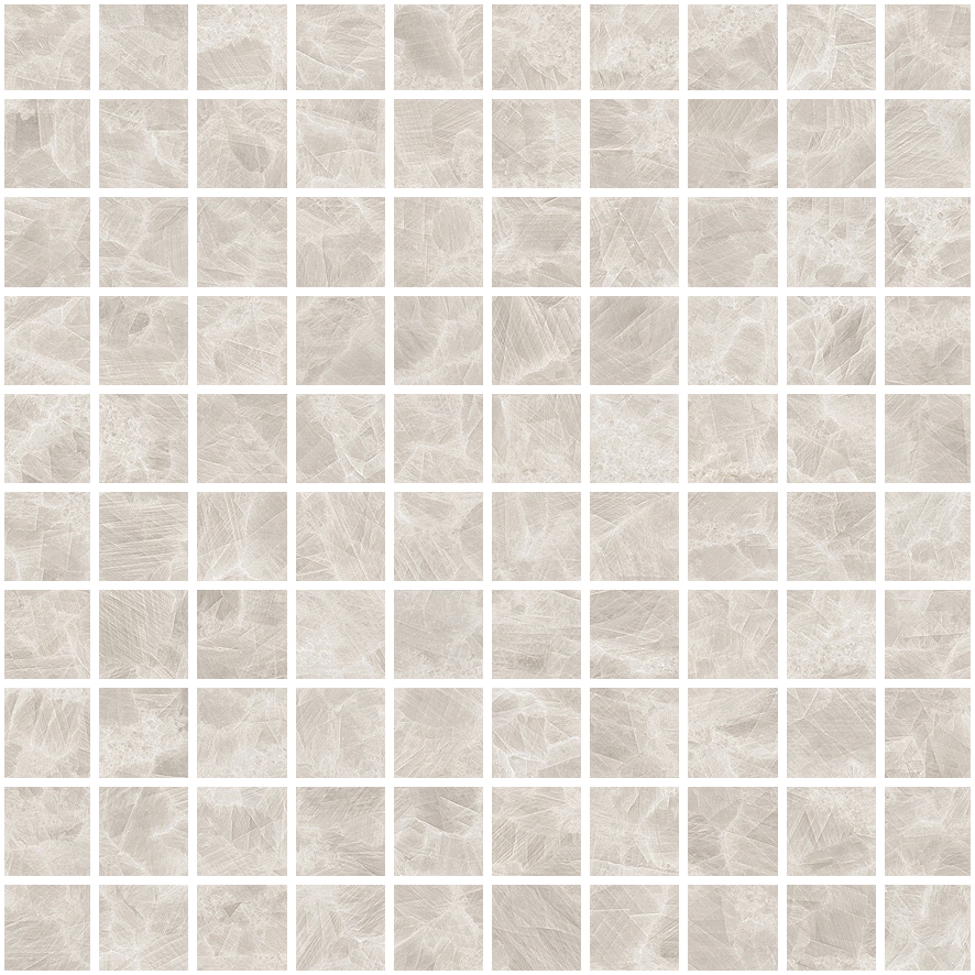 Гранитогрес Meteorite Mosaico Bianco Nat 30×30 - AVE Ceramica
