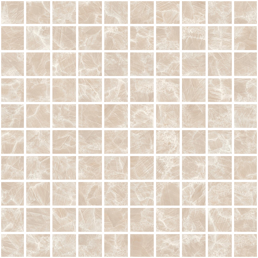 Гранитогрес Meteorite Mosaico Miele Nat 30×30 - AVE Ceramica