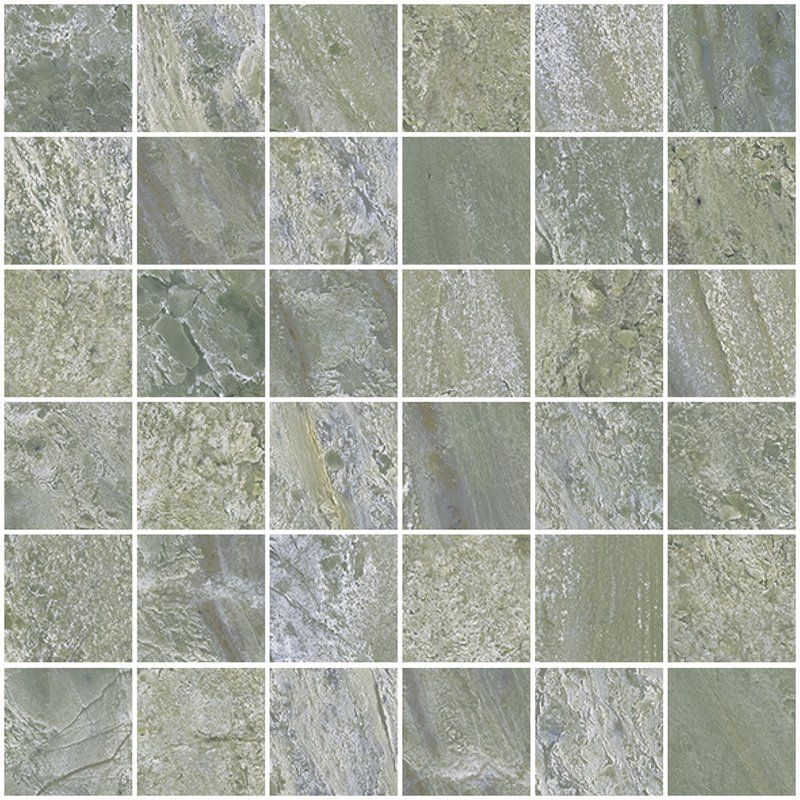 Гранитогрес Paradiso Mosaico Green Nat 30×30 - AVE Ceramica