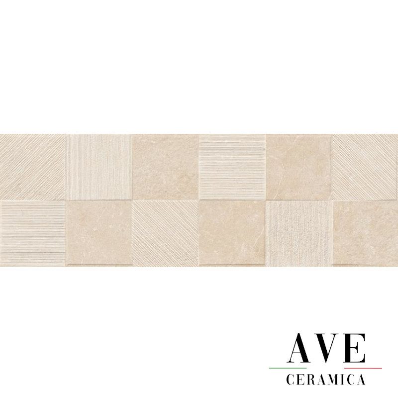 Фаянс за баня Ragno Eterna CleanOut 3D Quadro Arena 30х90 - AVE Ceramica