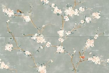 Фаянсови декорни плочки Mixed  Decoro Fiore Di Pesco Verde Touch 40х120 - AVE Ceramica