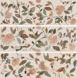Фаянсови декорни плочки Now Decoro Waterflower Avorio 25х76 - AVE Ceramica