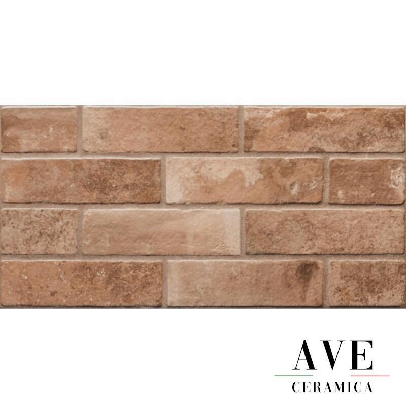 Гранитогрес Brickstone red 30х60 - AVE Ceramica