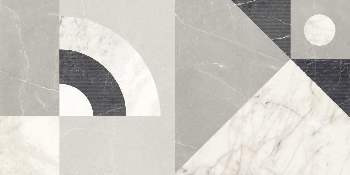 Гранитогрес  Marble Velvet – Florida Warm Decoro Frame line 60х120 - AVE Ceramica