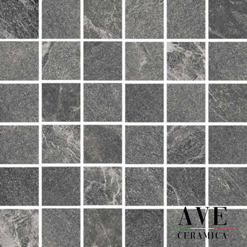 Гранитогрес Mosaico Kalakito blakc 30х30 - AVE Ceramica