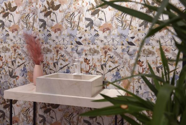 La Fenice Ceramiche - Серия Marble Velvet – Florida Warm Decoro - AVE Ceramica
