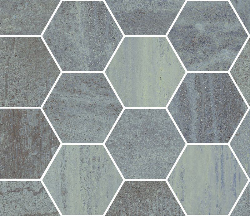Гранитогрес Mosaico Dripart Maxi Class Verdigris 30х34,5 - AVE Ceramica