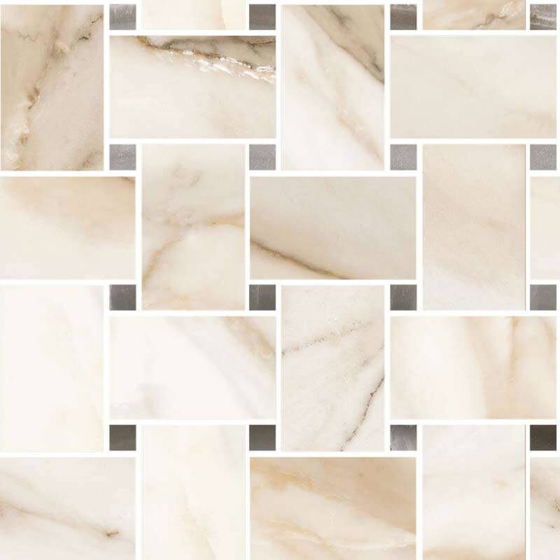 Гранитогрес Maxi Rete Trumarmi Gold Kry 30х30 - AVE Ceramica