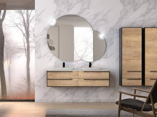 Огледала за баня - Кръгло огледало за баня 150см - AVE Ceramica