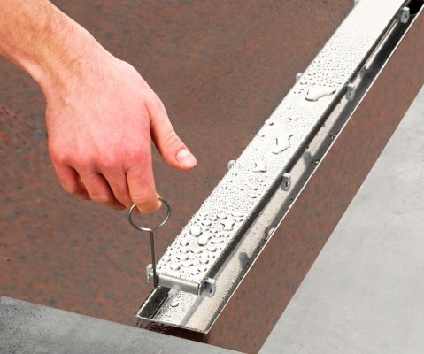 Линеен сифон с решетка за монтаж на плочка Tece Linus 80 см - TECE -  AVE Ceramica