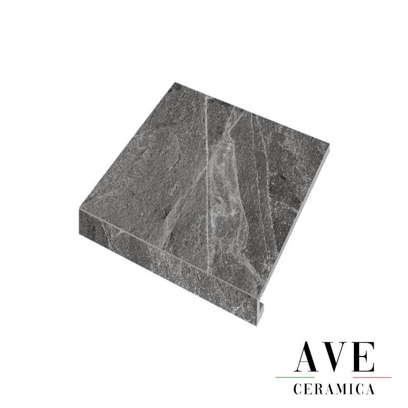Ляво стъпало Kalakito black 30х34.5 - AVE Ceramica