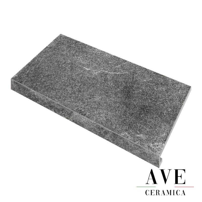 Ляво стъпало Kalakito black 60х34.5 - AVE Ceramica