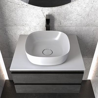 Мивка за баня серия Aleхis LUX 380 - Мивки за баня - AVE Ceramica