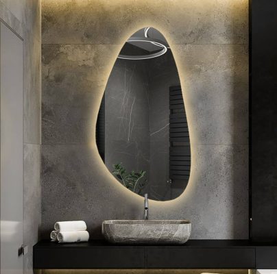 Огледала за баня - Огледало с LED подсветка – IRREGULAR FORM - AVE Ceramica