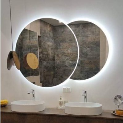Огледала за баня - Комплект огледала за баня с LED осветление DUO - AVE Ceramica