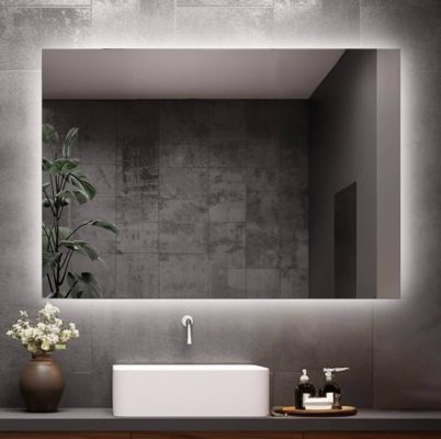 Огледало за баня с вградено Led осветление Earthly 50х150 - Огледала за баня -  AVE Ceramica