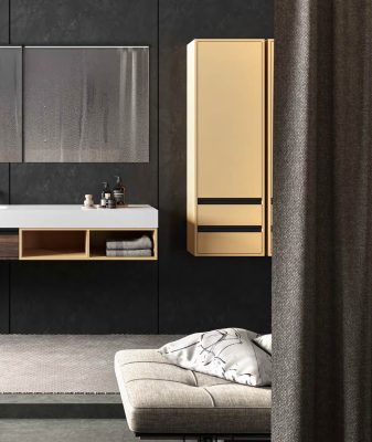 Огледало Quadrum с LED лампа + амбиентно осветление и сензорен ключ - Shop -  AVE Ceramica
