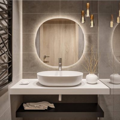 Огледала за баня - Oгледало за баня с LED осветление SOUL - AVE Ceramica