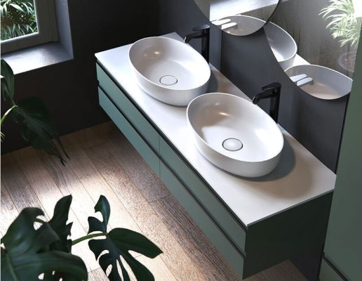 Мивка Aleхis soft 550 ON - Мивки за баня -  AVE Ceramica