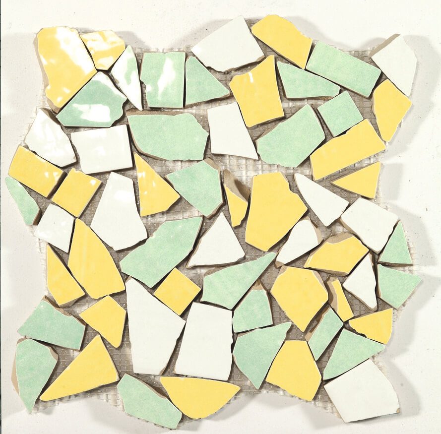 Фаянс polveri vietresi Mosaico palladiana miх giallo verde 30х30 - AVE Ceramica