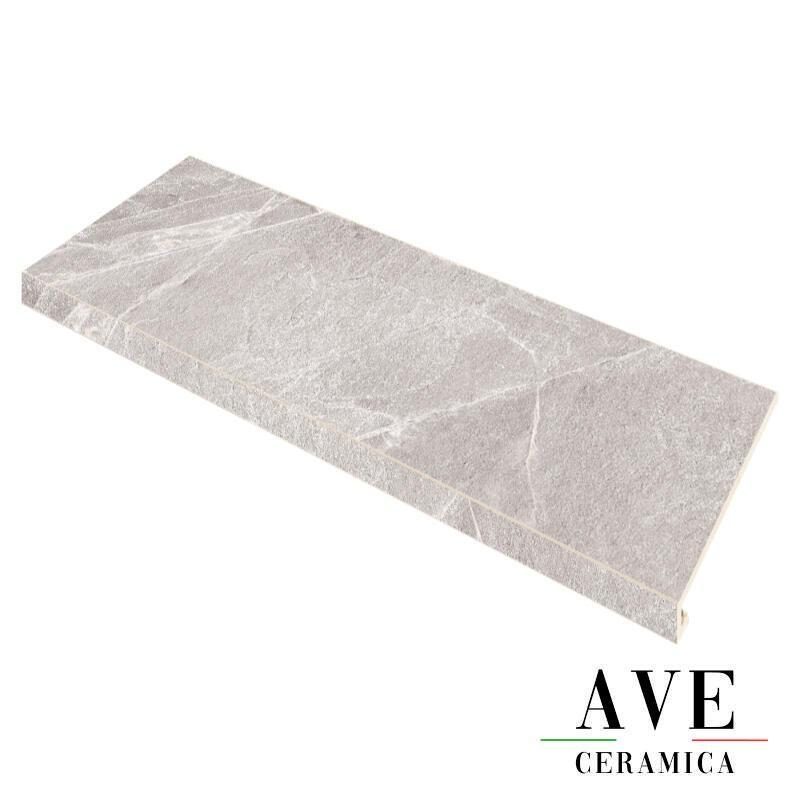Право Стъпало от гранитогрес Kalakito ivory 90х34.5 - AVE Ceramica