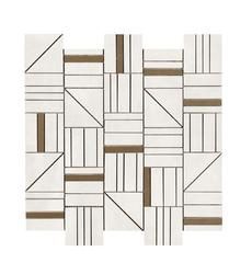 Плочки за баня Ragno Resina Bianco Mosaico Forme 40х43 - AVE Ceramica