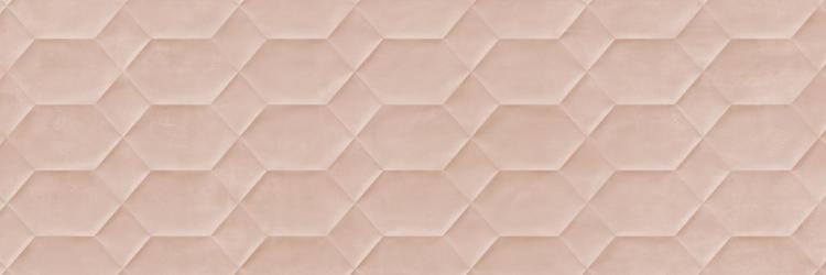 Плочки за баня Ragno Resina Rosa Struttura 3D Bee 40х120 - AVE Ceramica