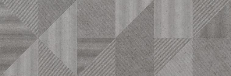 Плочки за баня Ragno Richmond Decoro Geo Silver Touch 33х100 - AVE Ceramica