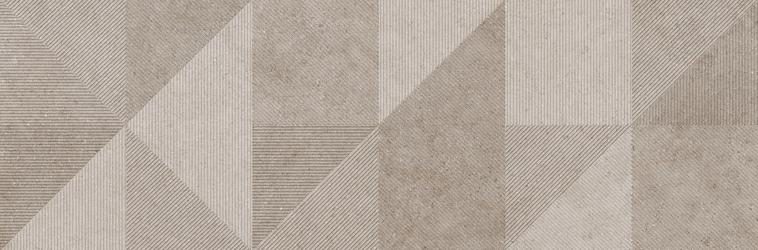 Плочки за баня Ragno Richmond Decoro Geo Taupe Touch 33х100 - AVE Ceramica