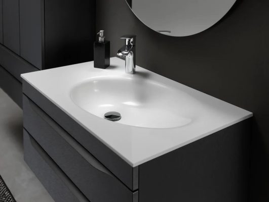 Шкаф за баня Malaya Premium OUM 80 - Мебели за баня -  AVE Ceramica
