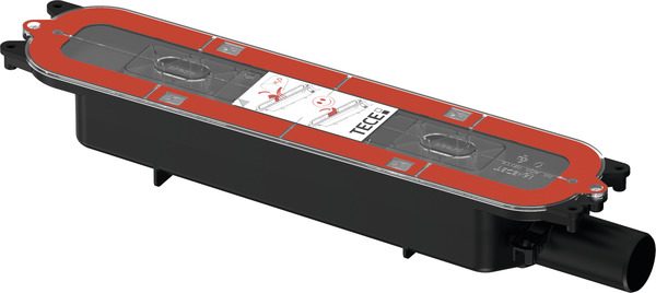 Сифон за Drainprofile, DN 40, монтажна дълбочина 65 мм - TECE -  AVE Ceramica