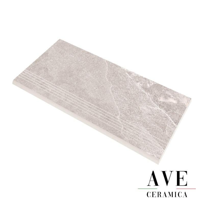 Стъпало от гранитогрес Kalakito Eco Steps ivory 30х60 - AVE Ceramica