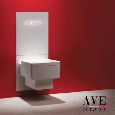 Структура за вграждане и панел TECE LUх White glass - Структури за тоалетни -  AVE Ceramica
