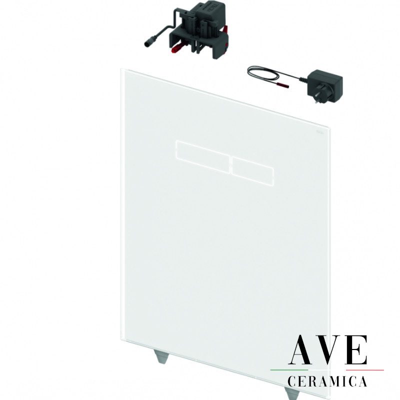 Структура за вграждане и панел TECE LUх White glass - AVE Ceramica