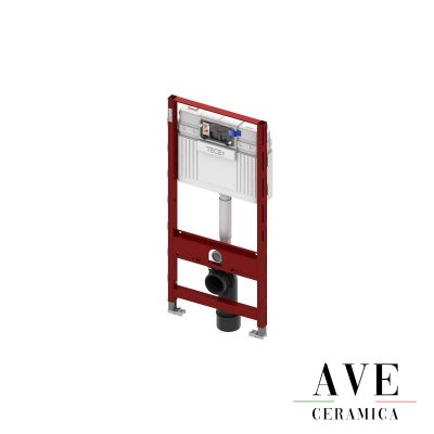 Структура за вграждане с активатор TECE LUх mini White glass - Структури за тоалетни -  AVE Ceramica