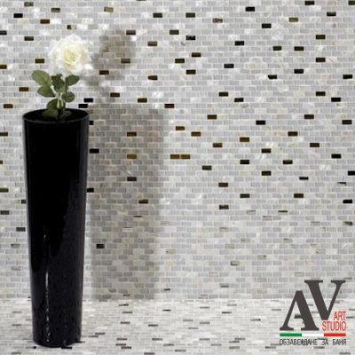 Стъклокерамична мозайка Nacar Nieve 30х30см - INTER MATEX S.L -  AVE Ceramica