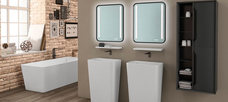 Мивки за баня - Свободностояща мивка Ramona 61х38х90 - AVE Ceramica