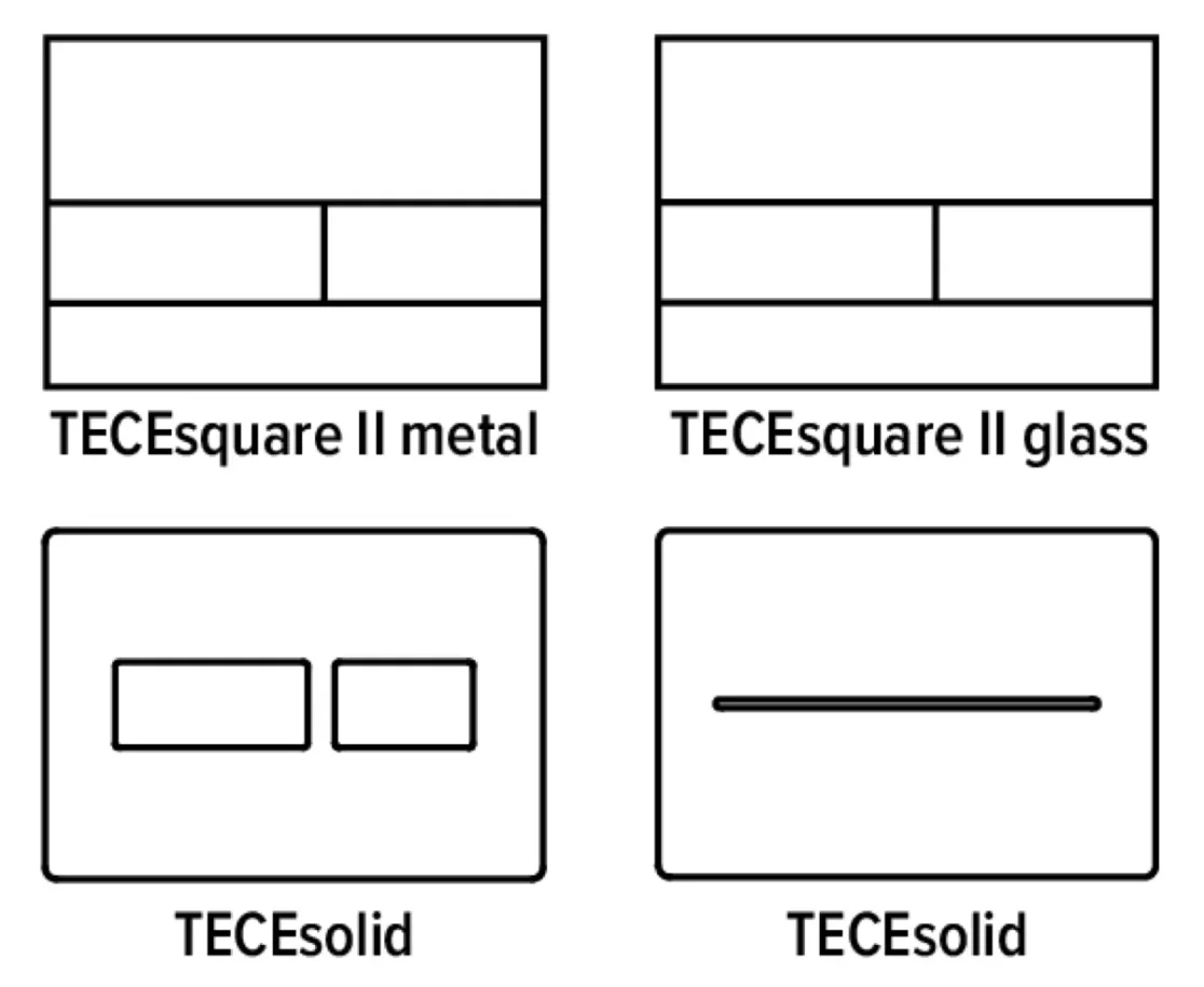 Бленда с кошничка за почистващи таблетки за TECE казанче - AVE Ceramica