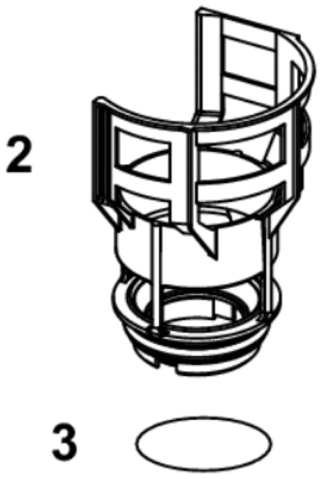 О-ринг за кошничката под изпускащия клапан - AVE Ceramica