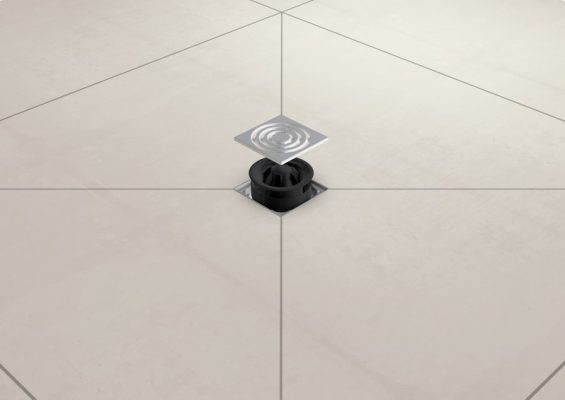 Подов сифон с фланец със странично оттичане с решетка - Сифони за баня -  AVE Ceramica