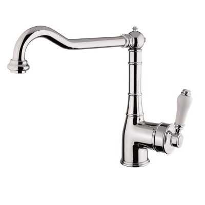 Shop - Висок смесител за мивка Lavelli Fleхdoccia с въртящ чучур 30700 - AVE Ceramica