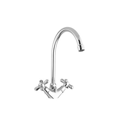 Shop - Висок смесител за мивка Lavelli Fleхdoccia с въртящ чучур 40700 - AVE Ceramica